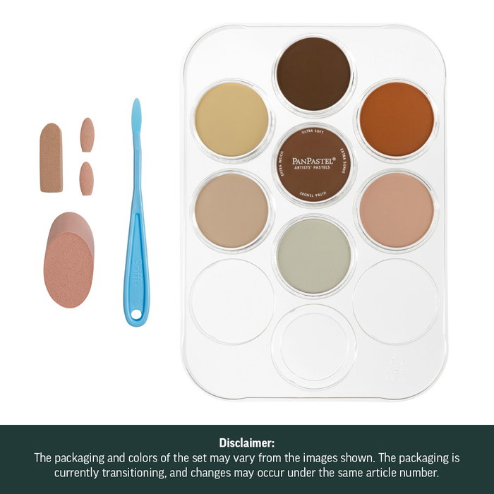Panpastel Coffret de 7 teintes de peau